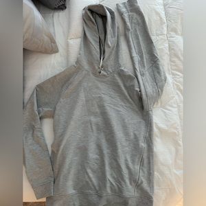 EUC gray Lululemon hooded sweatshirt